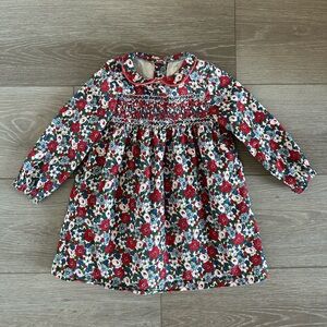 Baby Boden Floral Dress, 12-18 months